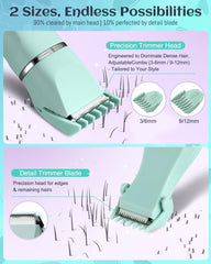 AREYZIN bikini trimmer wide blades with 20-32mm range for customizable trimming