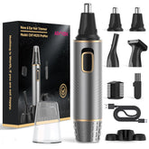 AREYZIN nose trimmer front view—compact design for precise grooming on the go.