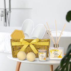 ArioseMonde bath salts crystal pieces — invites a mineral soak for calm evenings