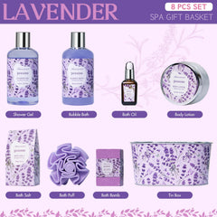 ArioseMonde lavender shower gel bottle for refreshing cleansing and soft skin.