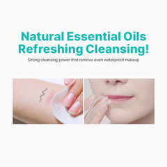 Ariul Purefull lip-eye remover pads soft-hydration action for comfortable cleansing around lips and eyes