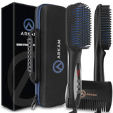 Arkam Beard Straightener with digital heat screen for precise heat control during grooming.