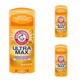 Arm & Hammer deodorant solid oval Ultra Powder Fresh front view—perspiration reduction in daily use.