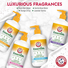 Arm & Hammer rose scent bottle close-up emphasizing floral fragrance