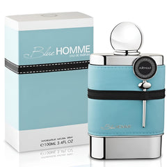 Armaf Blue Homme EDT packaging box presents premium gift-ready presentation.
