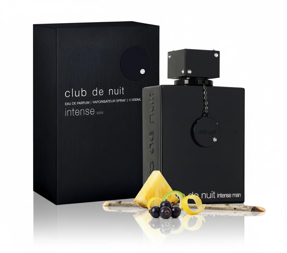 Armaf Club De Nuit Intense Man bottle emphasizes a bold, long-lasting fragrance for daily wear