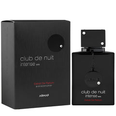 Armaf Club De Nuit Intense Extrait heart floral-woody image adds elegant depth for nights out
