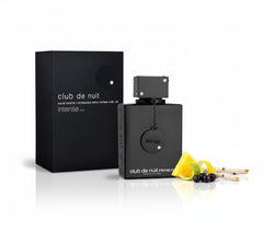 Armaf Club de Nuit Intense Man bottle front in black for evening wear