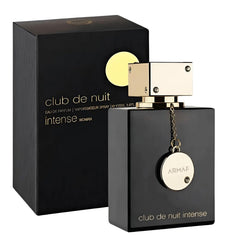 Armaf Club De Nuit Intense Woman spray image highlights long-lasting scent for day or night occasions.