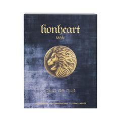 Armaf Club De Nuit Lion Heart edp box packaging on display suggests versatile day-to-night wear