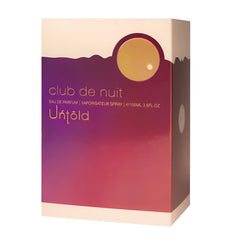 Armaf Club De Nuit Untold packaging box, premium presentation and gifting appeal