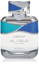 Armaf El Cielo bottle front view for men with citrus notes and masculine silhouette