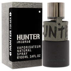 Armaf Hunter Intense packaging box, premium presentation ideal for gifting.