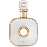 Armaf Infinity bottle display highlighting sleek packaging for daily luxury