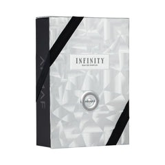 Armaf Infinity for Men top notes close-up capturing fresh, invigorating mood.
