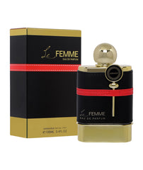 Armaf Le Femme bottle front view ideal for daily wear and elegance.
