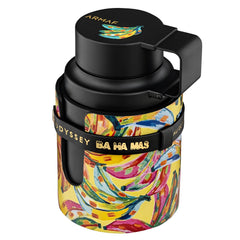 Armaf Odyssey Ba Ha Mas liquid drop captures fresh tropical notes for immediate shelf appeal.