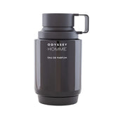 Armaf Odyssey Homme bottle front signals bold evening style.