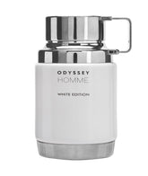 Armaf Odyssey Homme White Edition bottle front view for everyday refinement