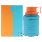 Armaf Odyssey Mandarin Sky bottle front emphasizes bright citrus for daytime wear