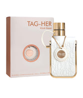 Armaf Tag Her bottle front for everyday wear and confidence