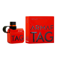 Armaf Tag Him Ummo Rosso Red packaging box highlighting premium gift appeal