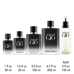 Armani Beauty Acqua di Gio Parfum geranium and rosemary close-up evokes fresh coastal vibes.