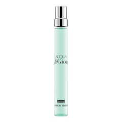 Armani Beauty Acqua Di Gioia Intense bottle at pulse-points for elegant scent boost.