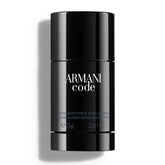 Armani Beauty Code deodorant stick application—smooth glide for all-day freshness.