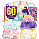AROIC 60-pack steam eye masks packaging lavender for relaxation on the go