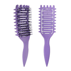 AROX MATI Curl Defining Brush shows strategic teeth for smooth detangling and curl shaping.