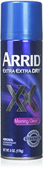Arrid XX 6-pack display offers bulk convenience for home and travel.