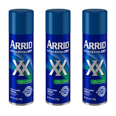 Arrid XX Ultra Clear deodorant spray bottle for daily use