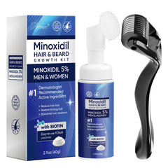Artimore 5% Minoxidil Foam bottle ready for daily hair care routine.