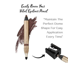 Artisan L'uxe eyeliner stays waterproof and smudge-proof for day-long wear.