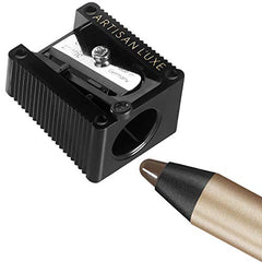 Artisan L'uxe Chocolate Brown shade swatch adds natural depth to eyes.