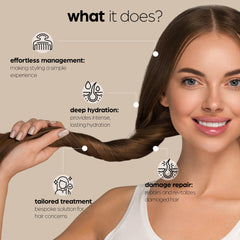 Artnaturals Argan Oil Leave-In Conditioner application shows the bottle in a shower setup.
