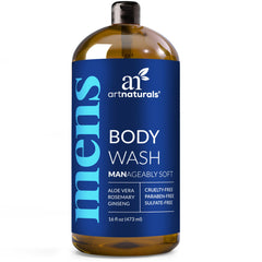 artnaturals Men’s Fresh Body Wash bottle for a refreshing, moisturizing cleanse