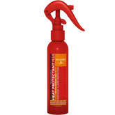Arvazallia heat protectant spray bottle shields hair during styling for smoother results.