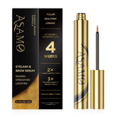 ASAMO growth serum bottle front view on PURE GOLD packaging.