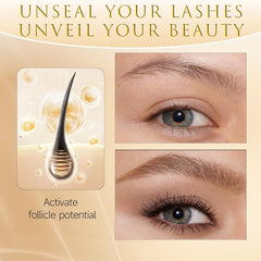 ASAMO eyelash serum with 15 plant extracts highlight natural lash nourishment