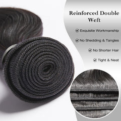 ASHINE Cambodian raw hair bundles body wave 22 inch for fuller length