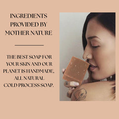 Aspen Kay Naturals soap bar packaging shot highlights handmade Florida craftsmanship