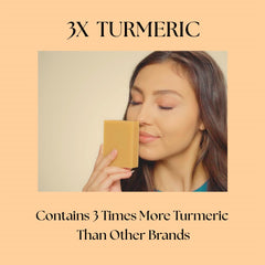 Aspen Kay Naturals Turmeric Soap two-pack for everyday cleansing routine.