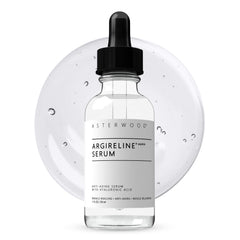 Asterwood Argireline Serum bottle shown for easy daily application and quick absorption