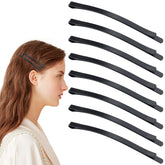Aswewamt black jumbo bobby pins side view secure updos.