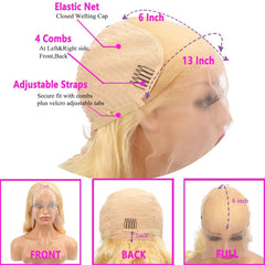 Atilck 30 inch blonde wig reveals natural hairline and baby hairs for realism
