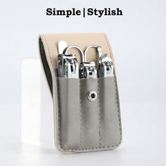 Atimier nail clipper six-piece pack, organized grooming in a compact case.