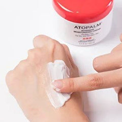 ATOPALM Intensive Moisturizing Cream used on body for versatile care
