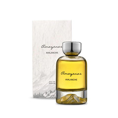 Lifestyle outdoors scene with Atralia Amazonas Avalanche showing long-lasting scent in action